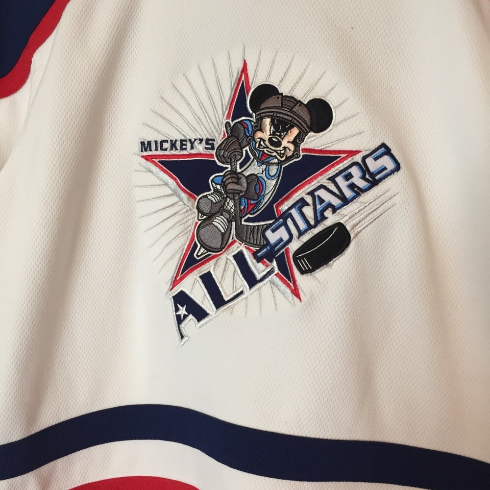 Disney Mickey All-Star STITCHED Hockey Jersey - Picture 6 of 8